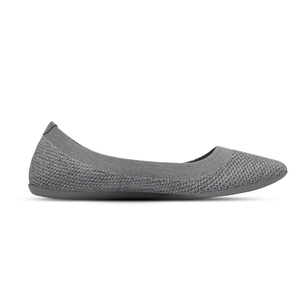 Allbirds Women\'s Tree Breezers - Flats Dark Grey - VQH089564